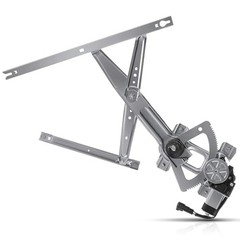 Electric Power Window Regulator with Motor Compatible with Front Passenger