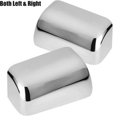 Super Duty Chrome Plated Mirror Covers Ultra Durable Top Half for 2008-2016 Ford