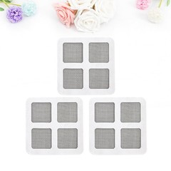 3Pcs Durable Window Sticker Screen Repair Patch for Home Door Grey Mesh