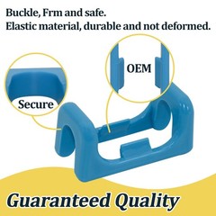 Generic 4 Pcs RP60911 Faucet Plumbing Replacement Parts, Plumbing Hose Tool, Blu