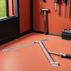 Stainless Steel Extendable Window Bar – 12″ Window Limiter –