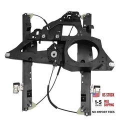 749-542 Power Window Regulator Without Motor with Panel Front Driver Side