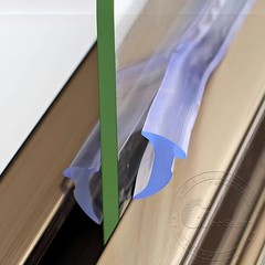 PVC Window & Door Wedge Gasket Double Glazing Rubber Repair Seal PVC For 2mm-5mm