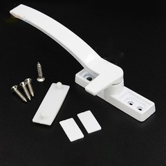 Security Lock White UPVC Window Handle Locking Latch Catch Lock Baby Safety