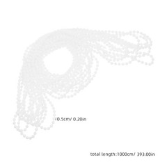 Beaded Pull Chain for Blinds – 10.9 Yards Beading Cord- Shade Clutch Control