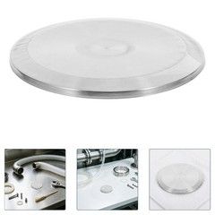 Durable Stainless Steel End Cap Sanitary Seamless Seal Silver Finish