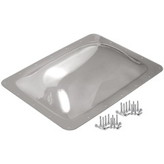 XMK RV Skylight Replacement Bundle 18 x 26 Outer Dome Fit 14 x22 Opening RV