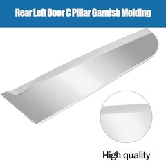 Rear Left Door C Pillar Garnish Molding Fits for 2011-2016 KIA Chrome Rear Left