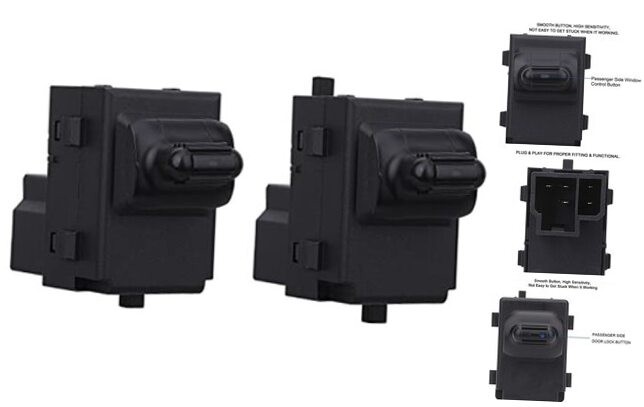 Passenger Window Door Lock Switch 5GS19DX9AB for Dodge Ram 1500 2500 3500 02-10
