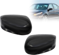 1 Pair Door Side Rearview Mirror Covers Caps Compatible with Accord 2008 2009