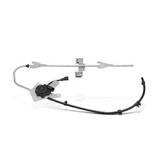 Right Passenger Side Electric Power Window Regulator with 2-Pin Plug Motor