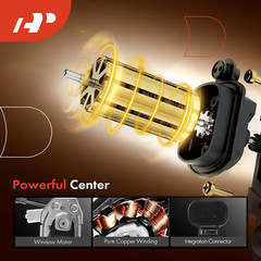 Electric Power Window Regulator with Motor Compatible with Chevrolet Trailblazer