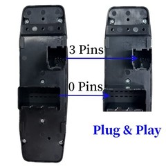 Power Window Master Switch Compatible with Dodge Ram 1500 2500 3500 2009 2010