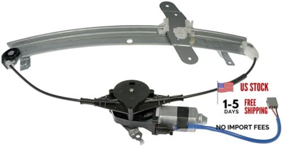 Front Driver Side Power Window Regulator & Motor Assembly 741-664