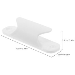 20 Pcs Window Screen Pull Handles Plastic Cabinet Door for Sliding Glass Doors