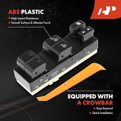 2 Auto Master Power Window Switch Compatible with Infiniti G35 2007-2008, G37
