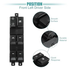 Front Left Window Switch for Kia Picanto 2012-2015 935701Y200