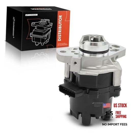 Ignition Distributor with Cap and Rotor Compatible with Mitsubishi Mirage