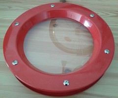 PORTHOLE FOR DOOR STAINLESS STEEL phi 350 mm COLORFUL