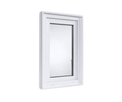 Tilt & Turn, Basement Egress Window, In-swing, White