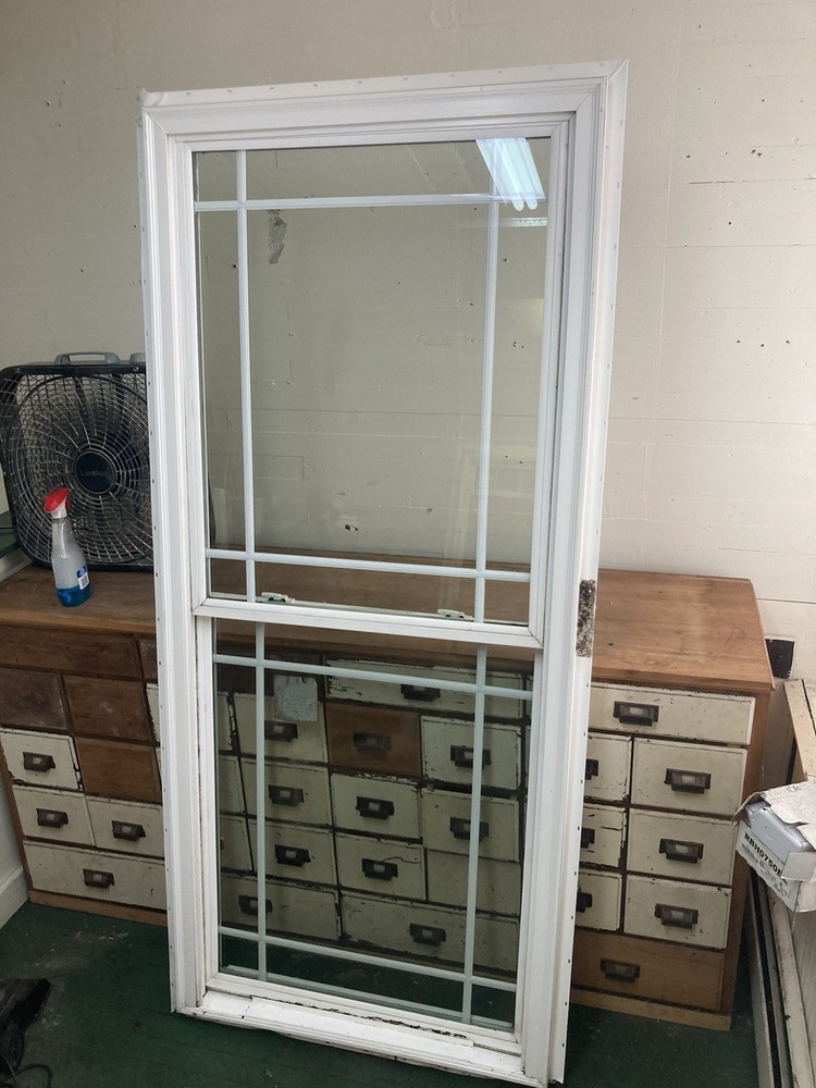 Tall PlyGem New Construction Window 34-1/4” W X 77-1/4” H See Notes