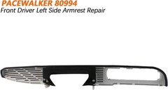 80994 Front Driver Left Side Armrest Repair for 2010-2014 Chevy Avalanche Silver