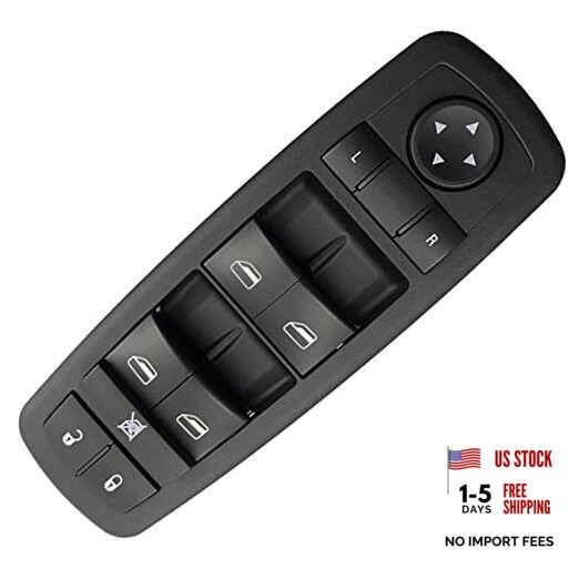 DEVMO Power Window Master Switch Front Driver Left Side Compatible with 2013