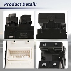 Driver Door Window Main Switch 93571M6100 Compatible with Kia Forte 2019 2020