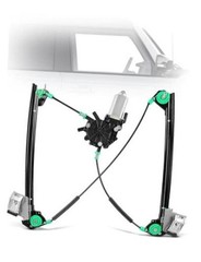 Front Passenger Side Power Window Regulator With 2-Pin Motor Assembly