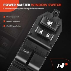 Master Power Window Switch Compatible with Toyota Camry 2007-2009, Tacoma