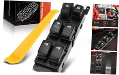 Master Power Window Switch Compatible with Kia Rio, Rio5, 2007 2008 2009