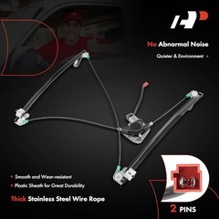 Power Window Regulator and Motor Assembly Replacement for Front Driver(LH)