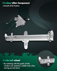 Rear Right Passengers Side Power Window Regulator with Motor Assembly