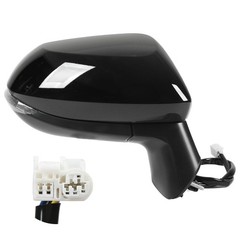 Power Heated Side Mirror With Turn Signal For E210 2020 Gloss Black