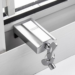 Sash Security Key Lock Sliding Doors Restrictor Child Safety Anti-theft Stopper