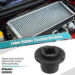 2pcs Lower Rubber Cushion Bushing Radiator Mount Insulator for Chevrolet