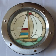 PORTHOLE BULL’S EYE FOR DOORS phi 350 mm