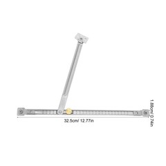 Stainless Steel Extendable Window Bar – 12″ Window Limiter –