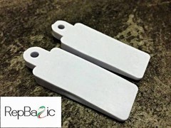 2 x RepBasic Vivarium Sliding Glass Door Wedges Rubber Viv Lock