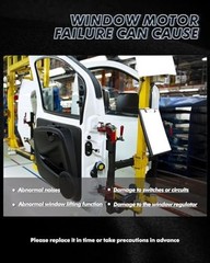Power Window Lift Motor Compatible with Mazda | 3 2004 Front Left Driver Side