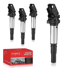 PAPAPARTS Set of 4 Ignition Coil Pack UF598 Compatible with Mini Cooper 2007