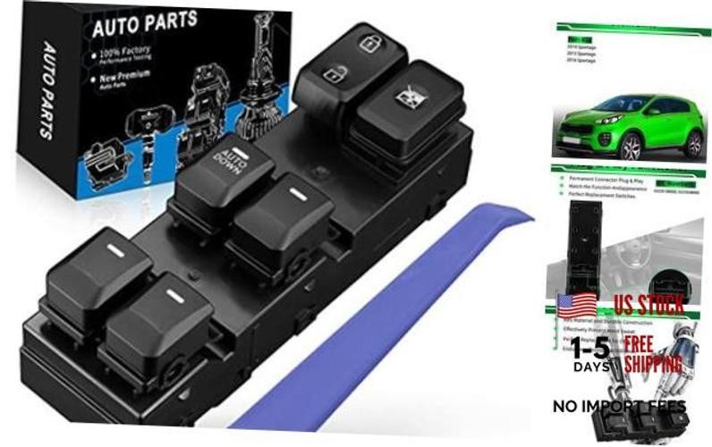 Upgraded Power Window Switch Front Left Driver Side Control Switch 935703W000
