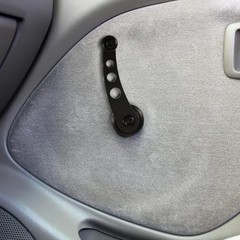 Universal Car Window Handle Winder Riser, Window Crank Window Cranks, Black