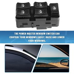 1 Set 22664398 Car Master Power Window Switch Front Driver Side for Saturn
