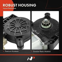 Power Window Lift Motor Front Driver Side, with 2-Pin Plug | Compatible with