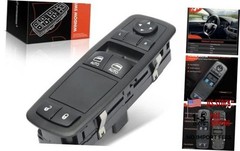 Front Left Driver Side Power Window Switch – Compatible with Ram 1500 2013