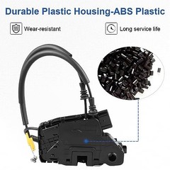 Front Left Power Door Lock Actuator w/Latch Compatible with 2017 2018 2019
