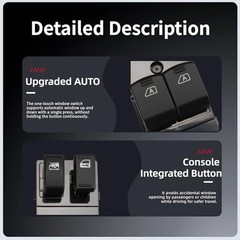 25401-CD02D Power Window Switch for 2003-2013 Infiniti G35 PWS-NI-RC067