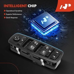 Front Left Driver Side Power Window Switch, with Dual Auto | Compatible with