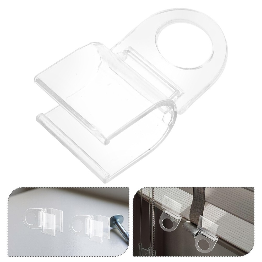 6 Pcs Clips for Curtains Window Shade Pull down Fasteners Holders